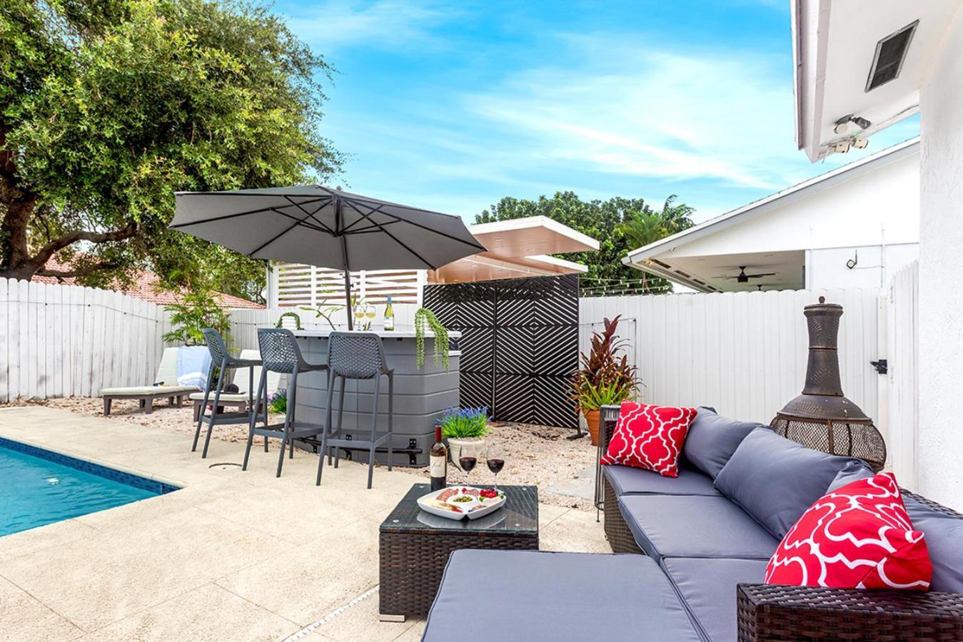 Bright Villa, Heated Pool, 2 Kings, By Everglades, Biscayne & Keys Homestead Exterior foto