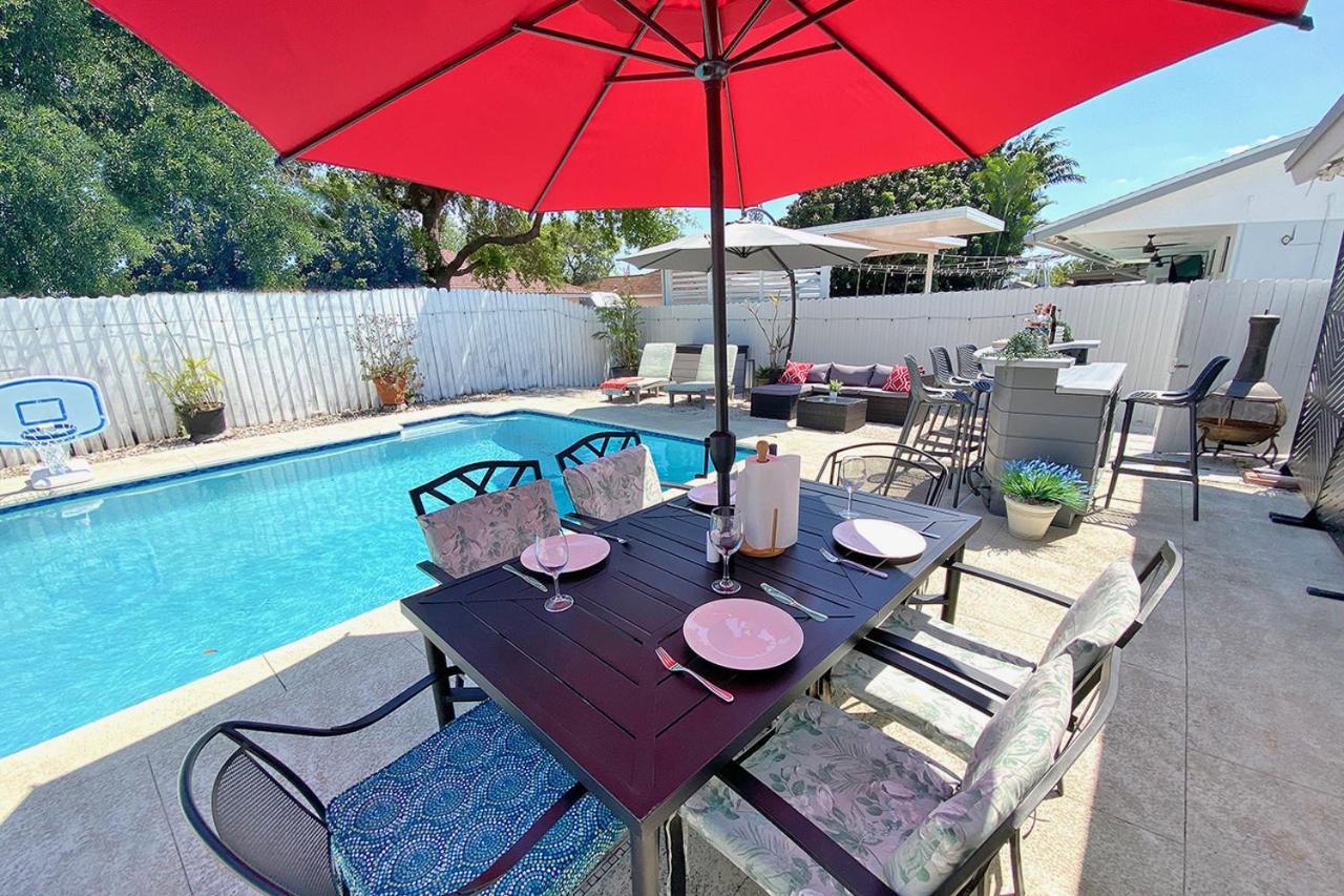 Bright Villa, Heated Pool, 2 Kings, By Everglades, Biscayne & Keys Homestead Exterior foto